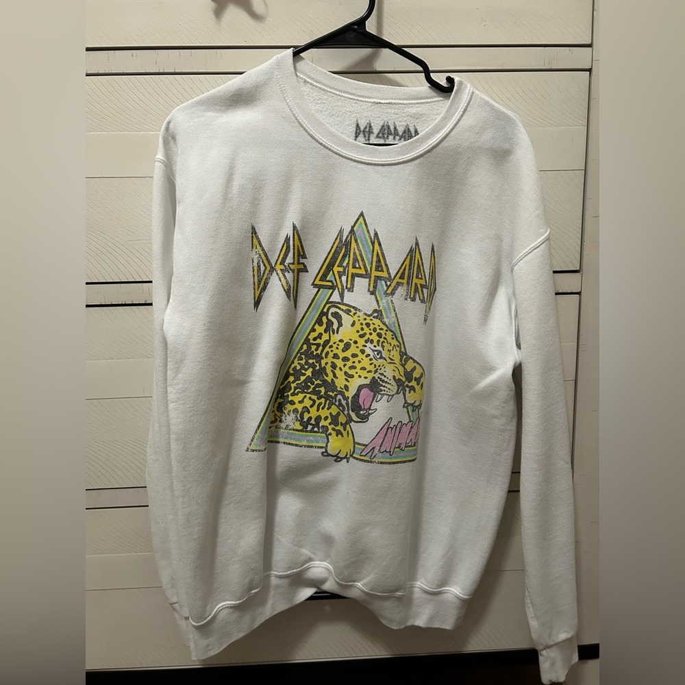 Def Leopard Crewneck